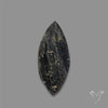 Black Tourmaline Raw Face Druzy