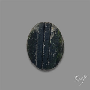 Black Tourmaline Raw Face Druzy