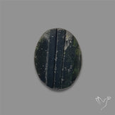 Black Tourmaline Raw Face Druzy