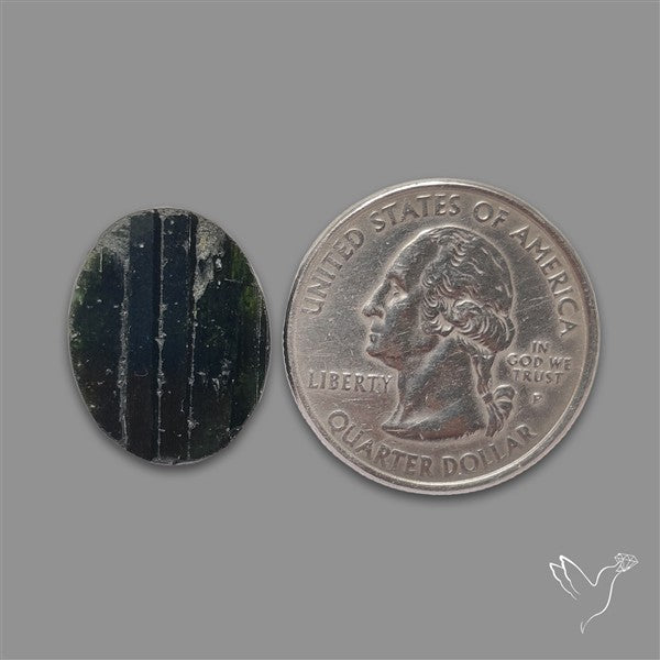 Black Tourmaline Raw Face Druzy