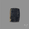 Black Tourmaline Raw Face Druzy