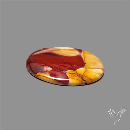 Rare Pink Web Mookaite Cabochon
