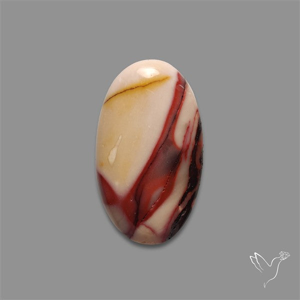 Rare Pink Web Mookaite Cabochon
