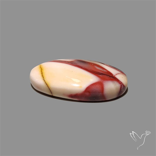 Rare Pink Web Mookaite Cabochon