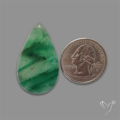 Green Tanzurine Cabochon
