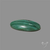 Larsonite Gary Green Jasper Cabochon