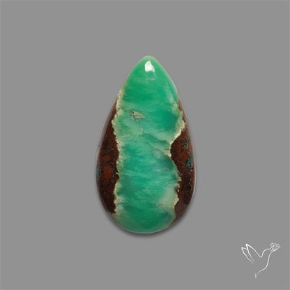 Boulder Chrysoprase Cabochon