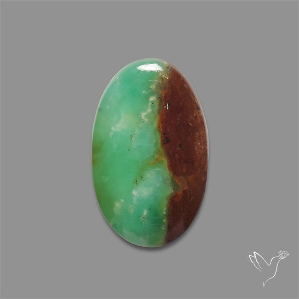 Boulder Chrysoprase Cabochon