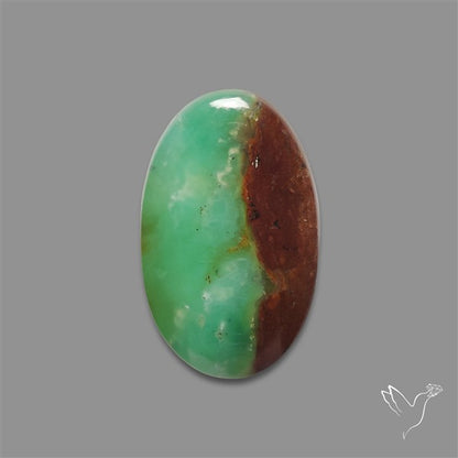 Boulder Chrysoprase Cabochon