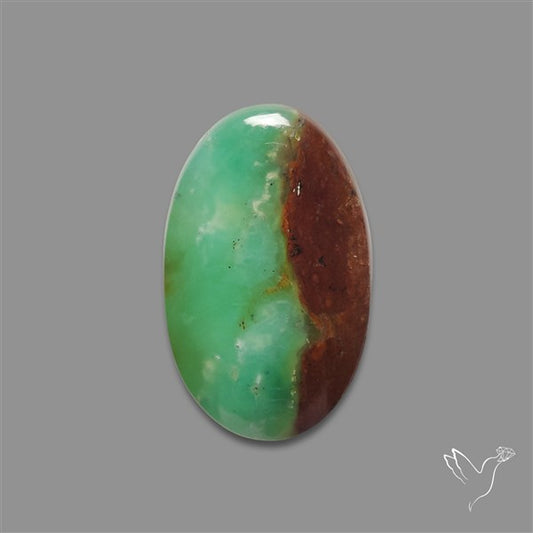 Boulder Chrysoprase Cabochon
