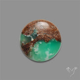 Boulder Chrysoprase Cabochon