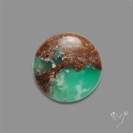 Boulder Chrysoprase Cabochon