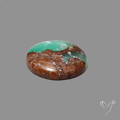 Boulder Chrysoprase Cabochon