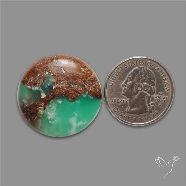 Boulder Chrysoprase Cabochon