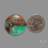 Boulder Chrysoprase Cabochon