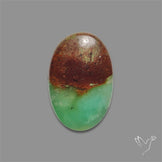 Boulder Chrysoprase Cabochon