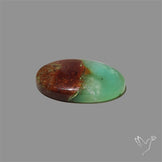 Boulder Chrysoprase Cabochon