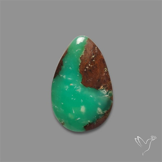 Boulder Chrysoprase Cabochon