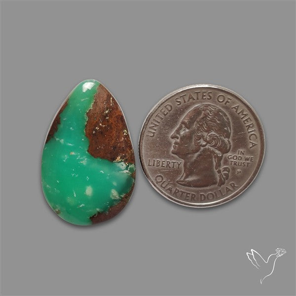Boulder Chrysoprase Cabochon