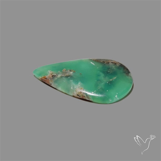 Boulder Chrysoprase Cabochon