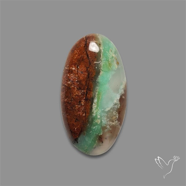 Boulder Chrysoprase Cabochon