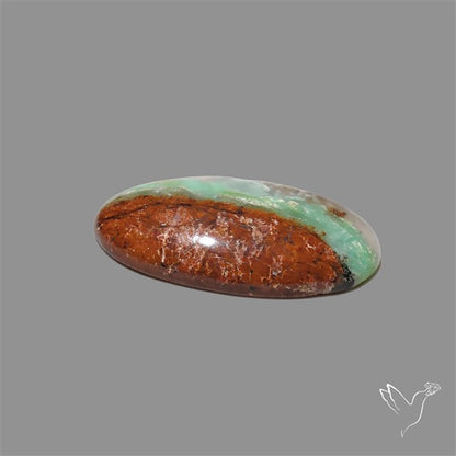 Boulder Chrysoprase Cabochon