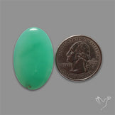 Boulder Chrysoprase Cabochon
