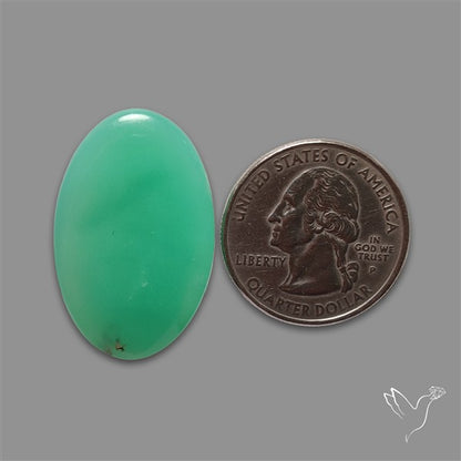 Boulder Chrysoprase Cabochon