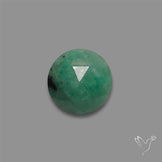 Rose Cut Emerald