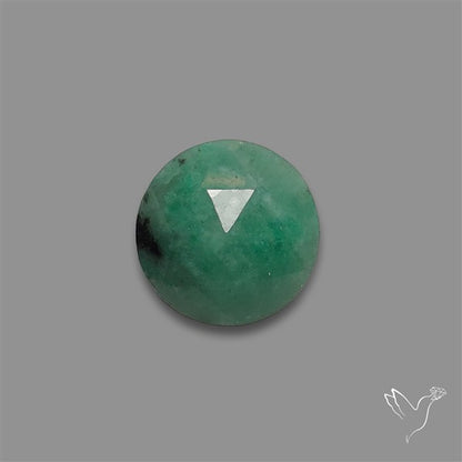Rose Cut Emerald
