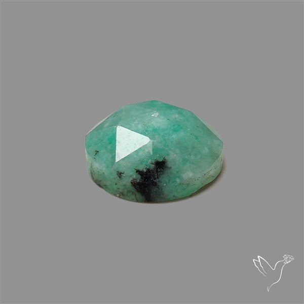 Rose Cut Emerald