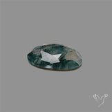 Rose Cut Moss Agate