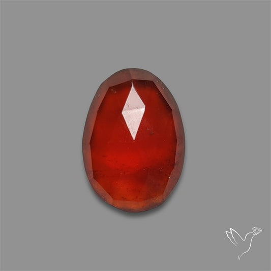 Rose Cut Hessonite Garnet