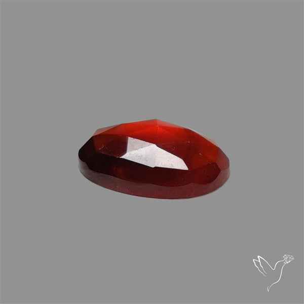 Rose Cut Hessonite Garnet