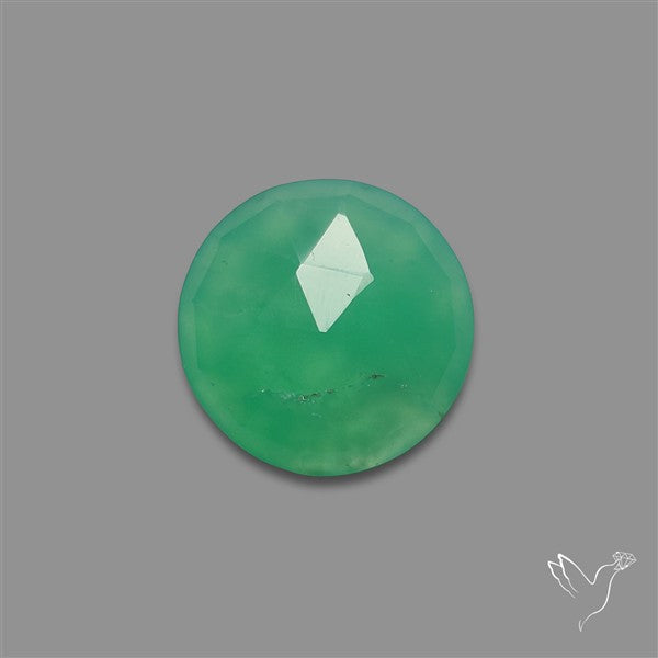 Rose Cut Gemmy Chrysoprase