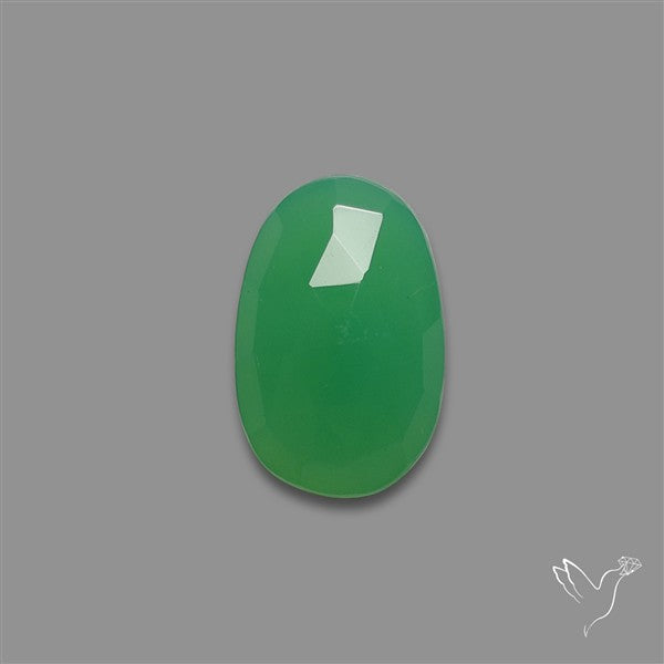 Rose Cut Gemmy Chrysoprase