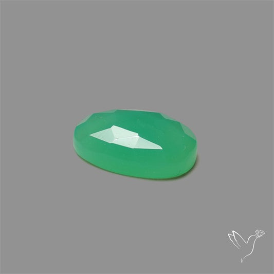 Rose Cut Gemmy Chrysoprase