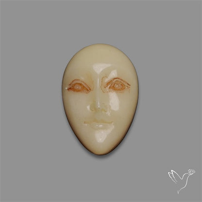 Bone Face Carving