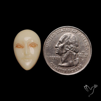 Bone Face Carving