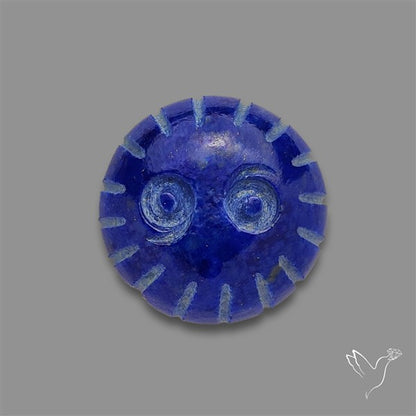 Lapis Lazuli Soot Spirit Carving