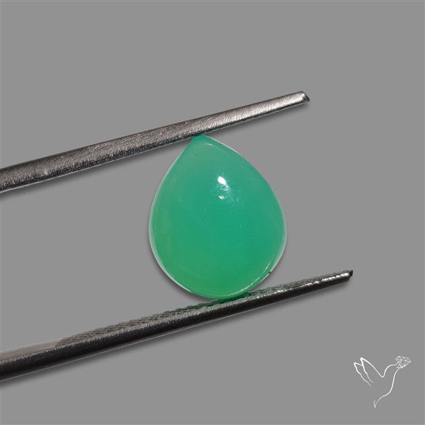 AAA Gemmy Australian Chrysoprase Cabochon
