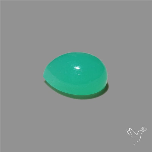 AAA Gemmy Australian Chrysoprase Cabochon