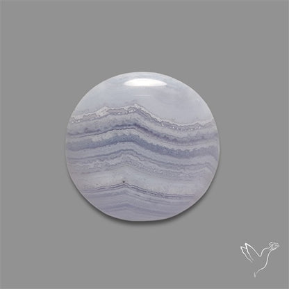 Blue Lace Agate Cabochon