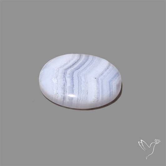 Blue Lace Agate Cabochon