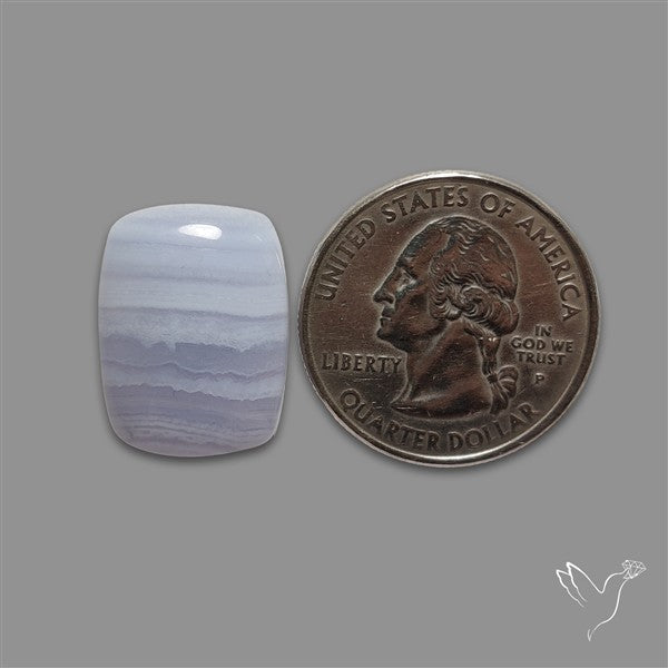Blue Lace Agate Cabochon