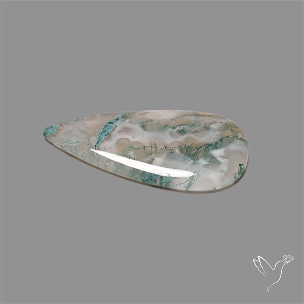 Horse Canyon Moss Agate Cabochon