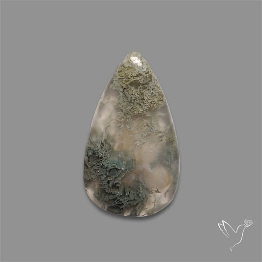 Horse Canyon Moss Agate Cabochon