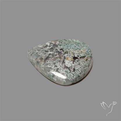 Horse Canyon Moss Agate Cabochon