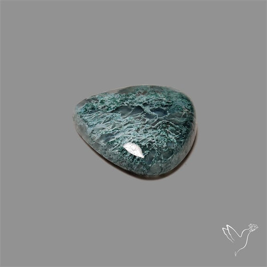 Horse Canyon Moss Agate Cabochon