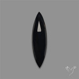Rose Cut Black Onyx